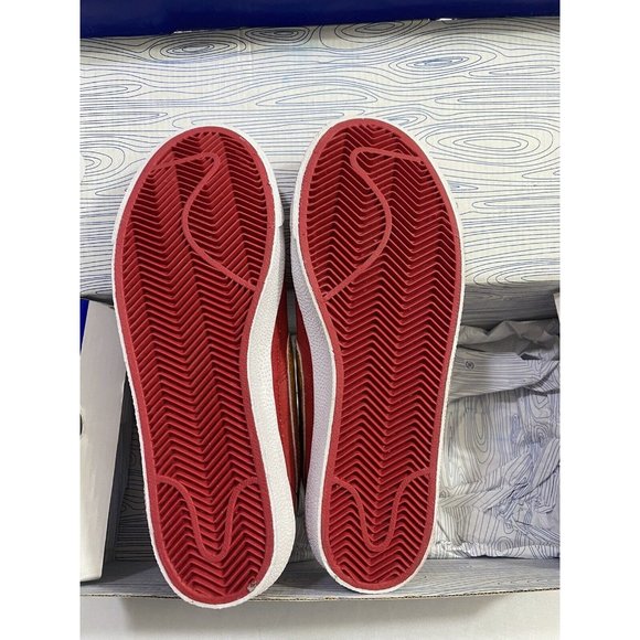 New Mens Size 6.5 Red Nike Zoom Bruin SB Supreme Skateboarding Shoes 363319 671 main image 9